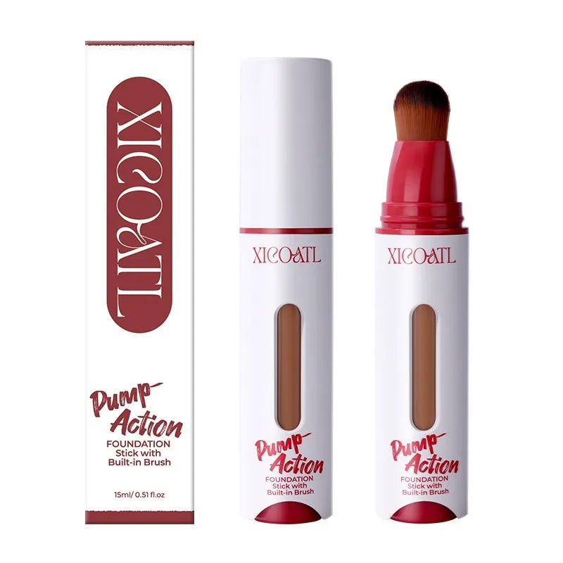 Liquid foundation bottle for oil control and moisturising, light and thin formula, four shades available
