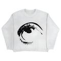 Men's cotton V-neck street hipster pullover sweater in organic cotton