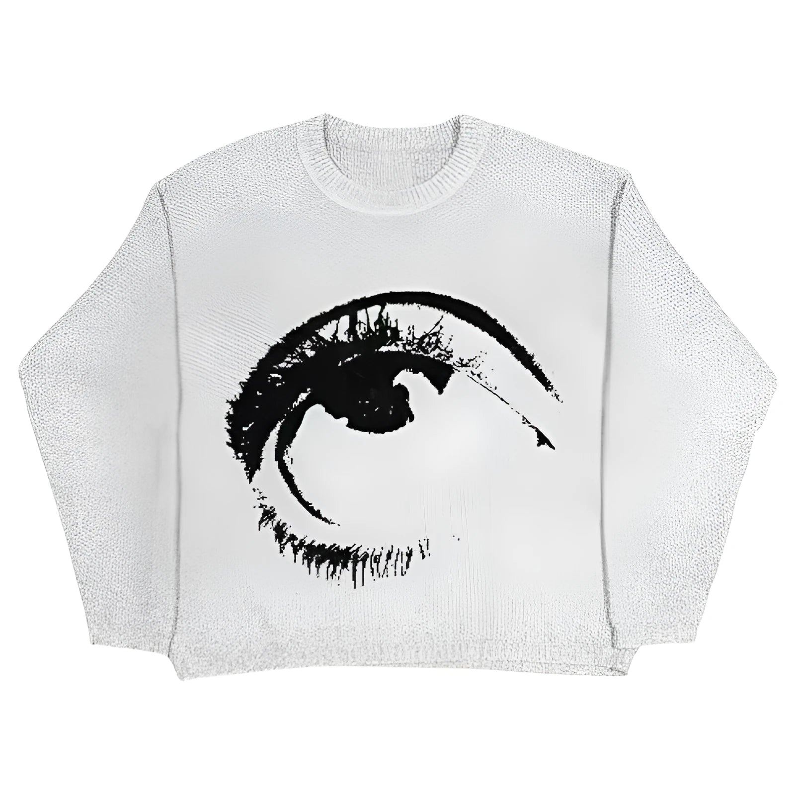 Men's cotton V-neck street hipster pullover sweater in organic cotton