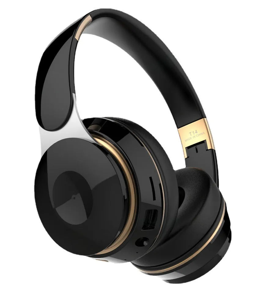 Foldable Bluetooth wireless headset for mobile phone music and calls during running