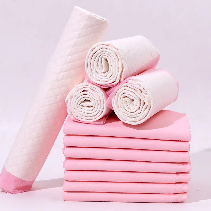 Pack of pet urinal pads showing bamboo charcoal deodorant variant in size L 60x60cm