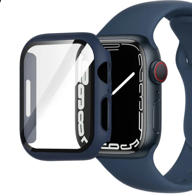 Transparent PC tempered film watch case for Apple Watch in multiple colour options