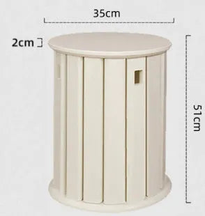 Iron stackable round dining stool in modern design with multiple colour options