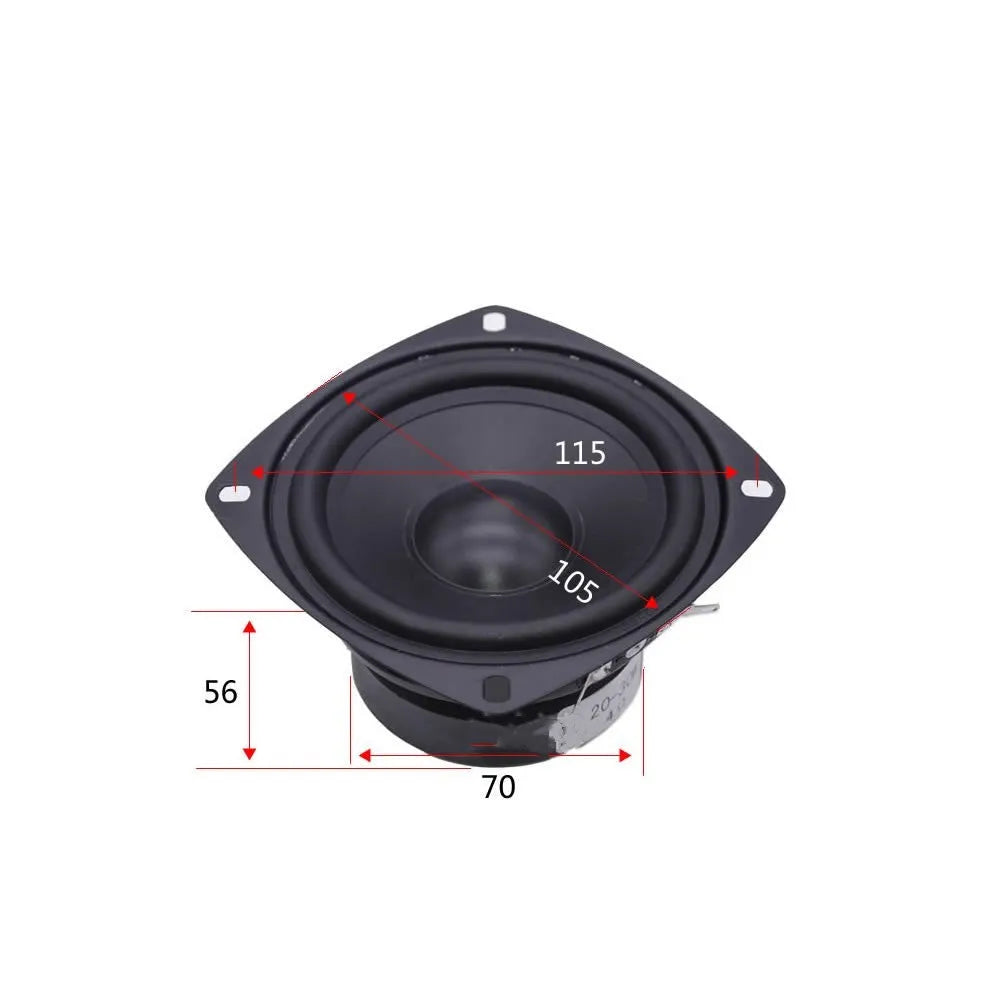 4-inch bass coaxial car horn speaker for car audio modification