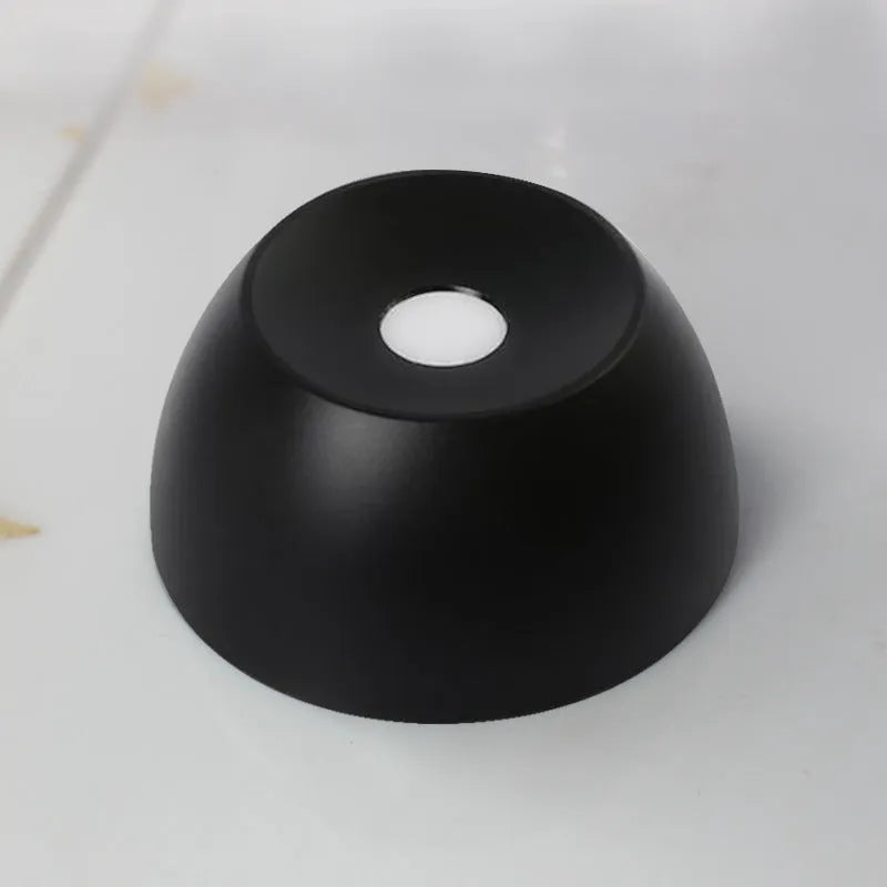 Black oxidised 12000GS magnetic snap opener for supermarket anti-theft buckles, 74x35mm