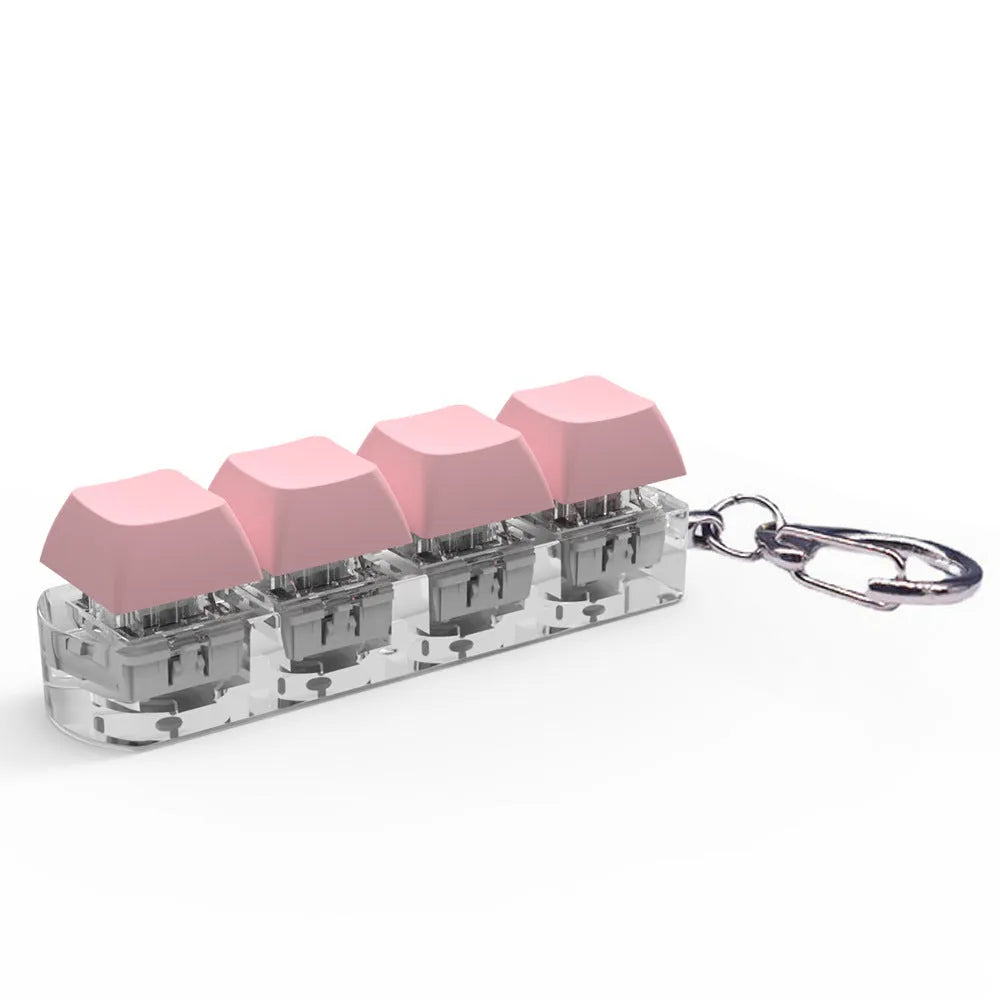 4-key mechanical keyboard switch tester with ABS plastic construction measuring 22x27x85mm