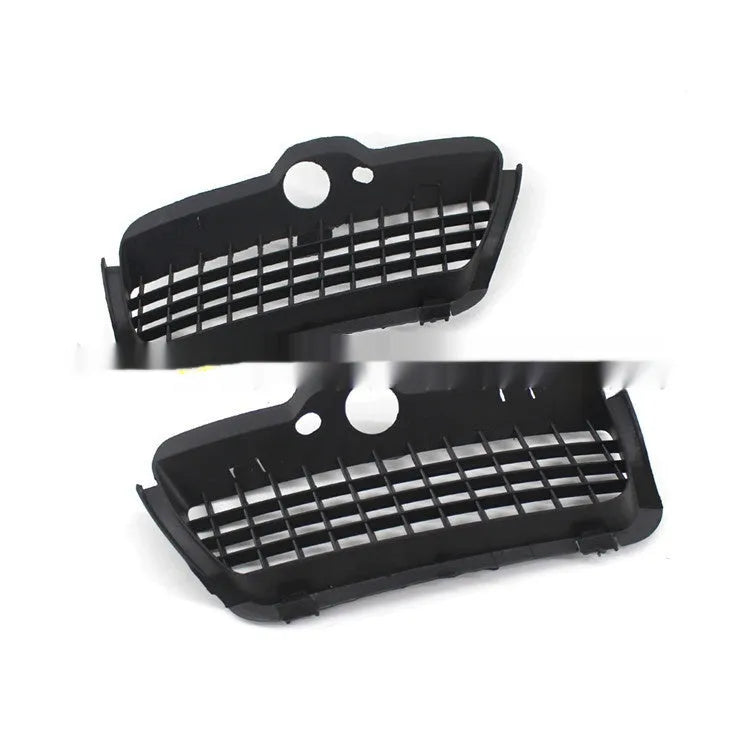 Black ABS plastic fog lamp cover for Volkswagen Golf 3 front bumper showing 30mm measurement