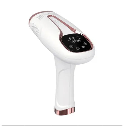 White handheld photon rejuvenation hair removal device with 48W AC power and freezing point option