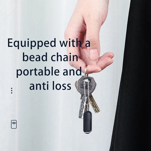 Black capsule infrared remote control emitter with smartphone interface options