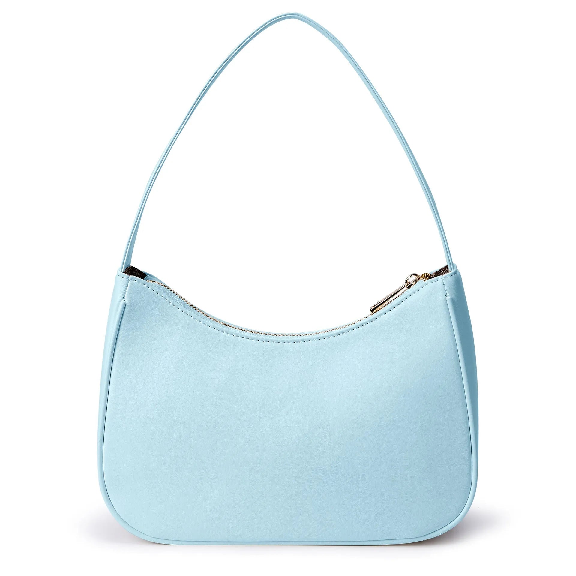 Retro waterproof shoulder bag in multiple colour options including apricot and black-adjustable