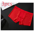 Men's solid colour modal boxer briefs with U-convex design on a white background.