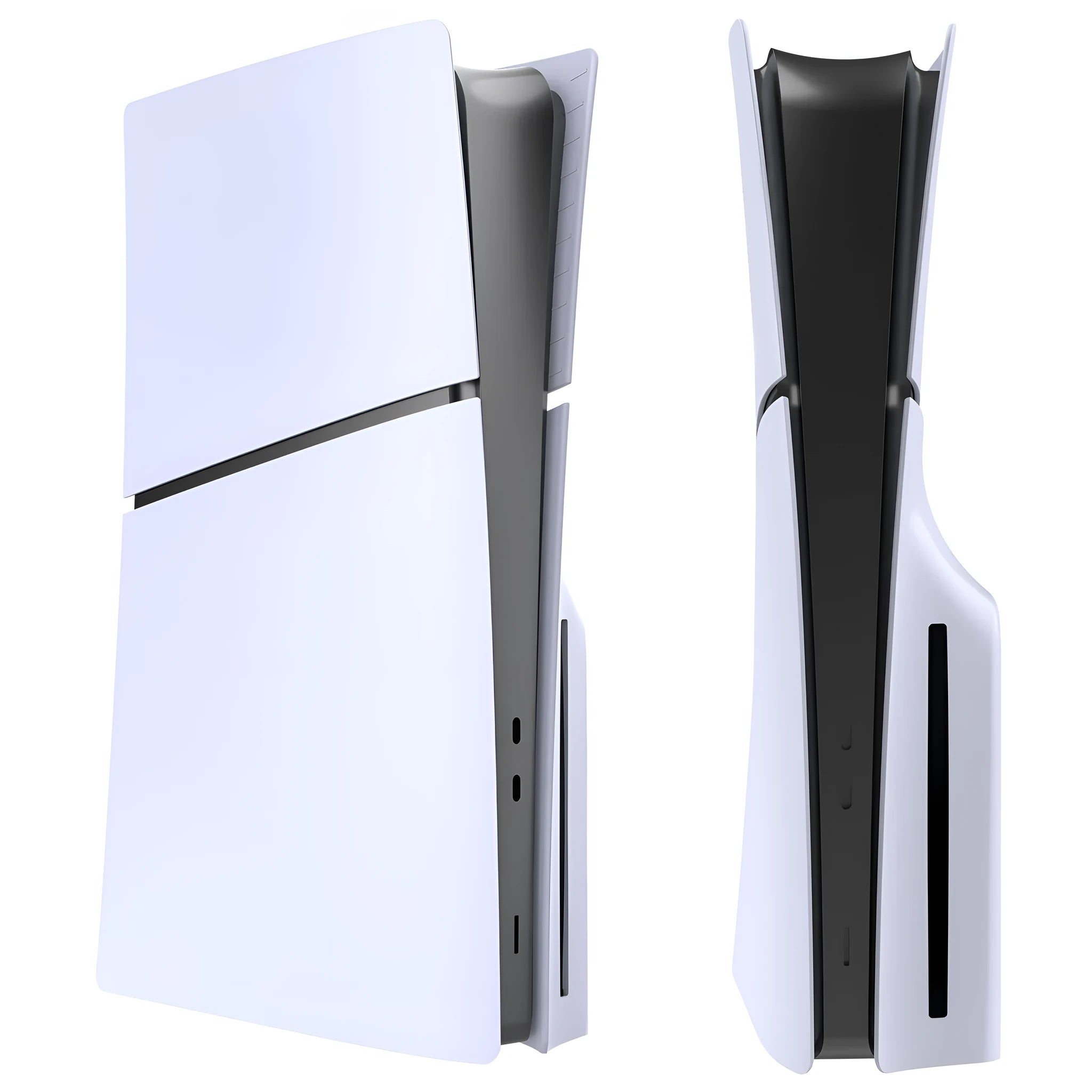PS5 Slim ABS protective shell replacement cover in multiple colour options for Digital Edition and Optical Drive models