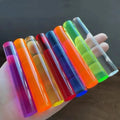 Montessori wooden wire-wrap board with 100 light guide rods in six colours for children aged 3-6