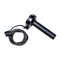 Black stainless steel electronic throttle handle with gate mechanism for vehicle replacement