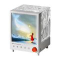 Aurora Treasure Box atmosphere projection lamp showing Star Sea Whale light effect.
