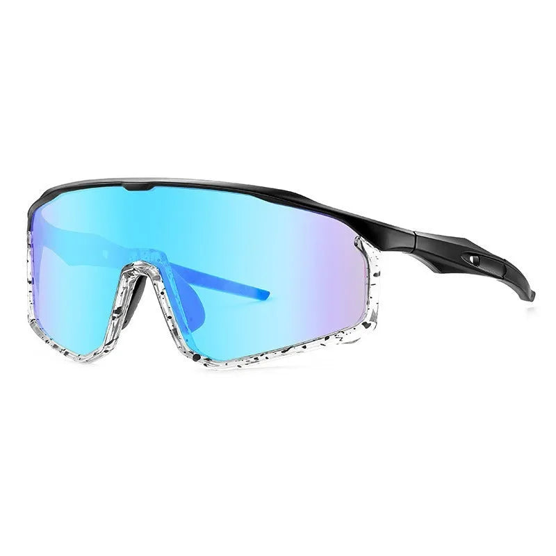 Mountaineering goggles with full frame design and colourful lenses for climbing hiking UV protection