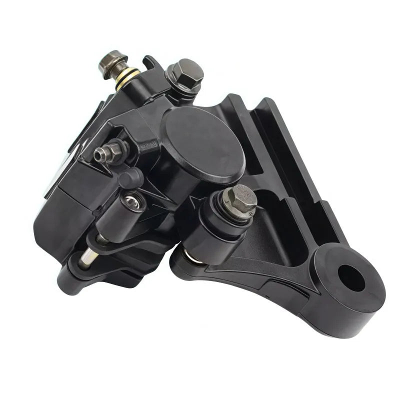 Motorcycle rear brake caliper for Italika 170z 200z 250z, aluminium brake part with 15020282 kn/c㎡ lining hardness