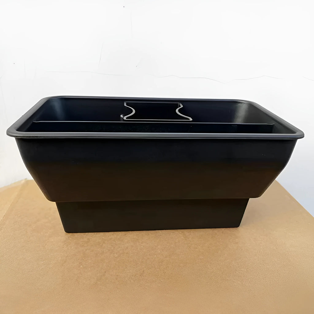 Tesla Model Y rear storage box in ABS plastic with waterproof feature and snug fit