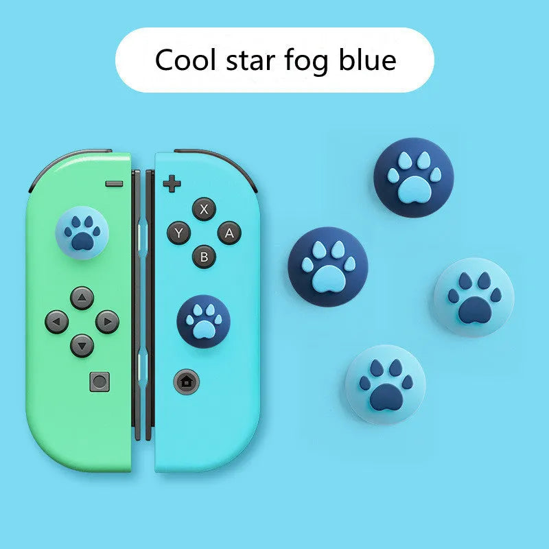 Nintendo Lite silicone joycon sleeve with cat claw textured rocker caps in assorted colours