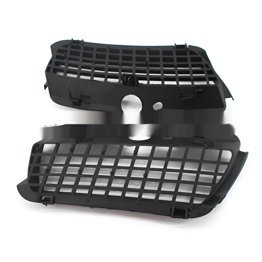 Black ABS plastic fog lamp cover for Volkswagen Golf 3 front bumper showing 30mm measurement