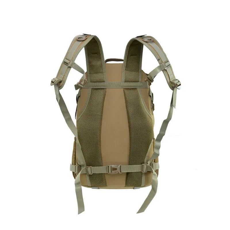 Oxford cloth mountaineering backpack with air pillow belt in camouflage colour