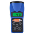 Cp-3008 ultrasonic range finder handheld ABS plastic black distance measuring tool front view