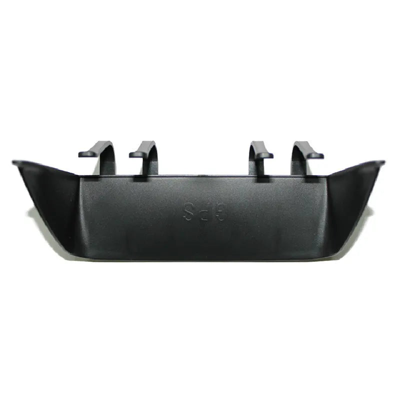 Black plastic navigator hood sunshade for 5-inch and 7-inch car navigation screens with hairpin fitting