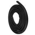 Black rubber sliding door seal strip for Toyota Hiace High Roof, 5 metres long.