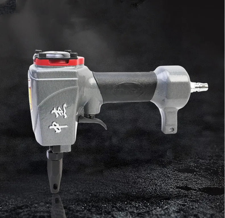 DK30 metal pneumatic punch gun for fabric hole punching in garment manufacturing
