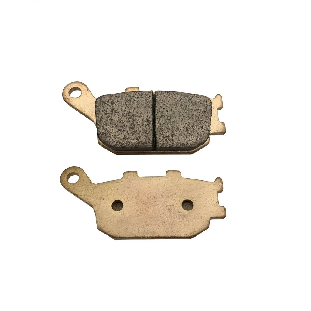 Honda CBR954RR rear brake pad set with sintered asbestos-free construction