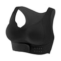 Women's front buckle back shaping bra for cross training and yoga in three colours