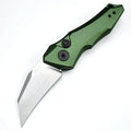 Metal folding pocket knife with 150mm length in black, grey or green colour options