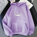 Assassination Classroom Korosensei long sleeve hoodie in khaki, black, grey, light purple, red, white, yellow, sizes S to 3XL