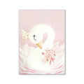 Frameless canvas wall painting in 30x40cm or 40x50cm with Nordic style decorative print