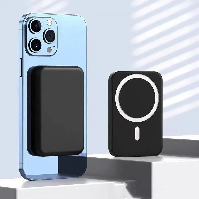 Four-corner airbag MagSafe phone case in transparent PC frosted finish for iPhone 11-15