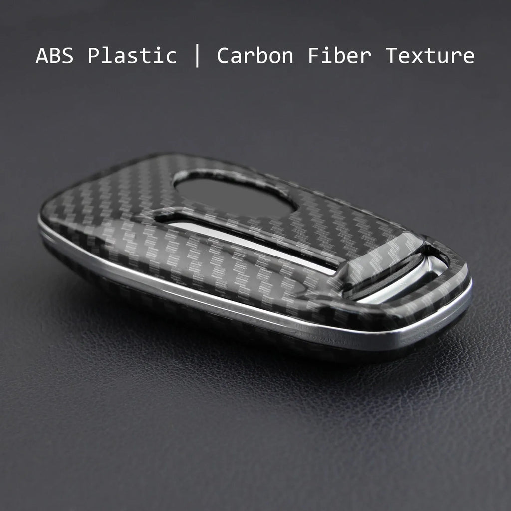 Plastic protective shell for a car key remote, shown in single shell and buckle design options.