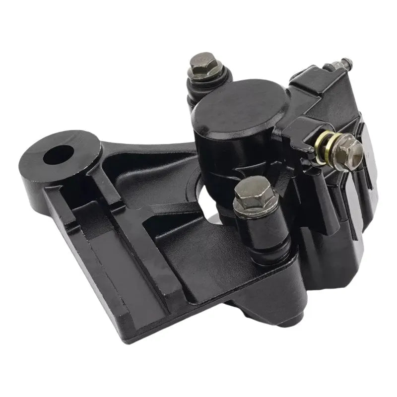 Motorcycle rear brake caliper for Italika 170z 200z 250z, aluminium brake part with 15020282 kn/c㎡ lining hardness