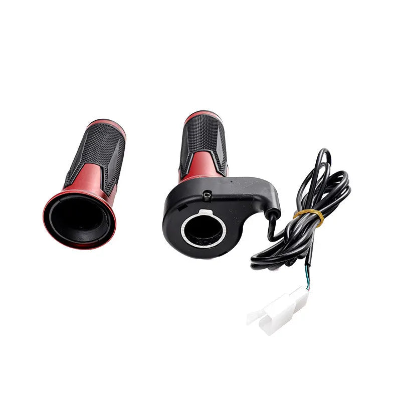 Three-wheel electric vehicle modification accelerator handle with three-speed rotating grip and 3-wire plug