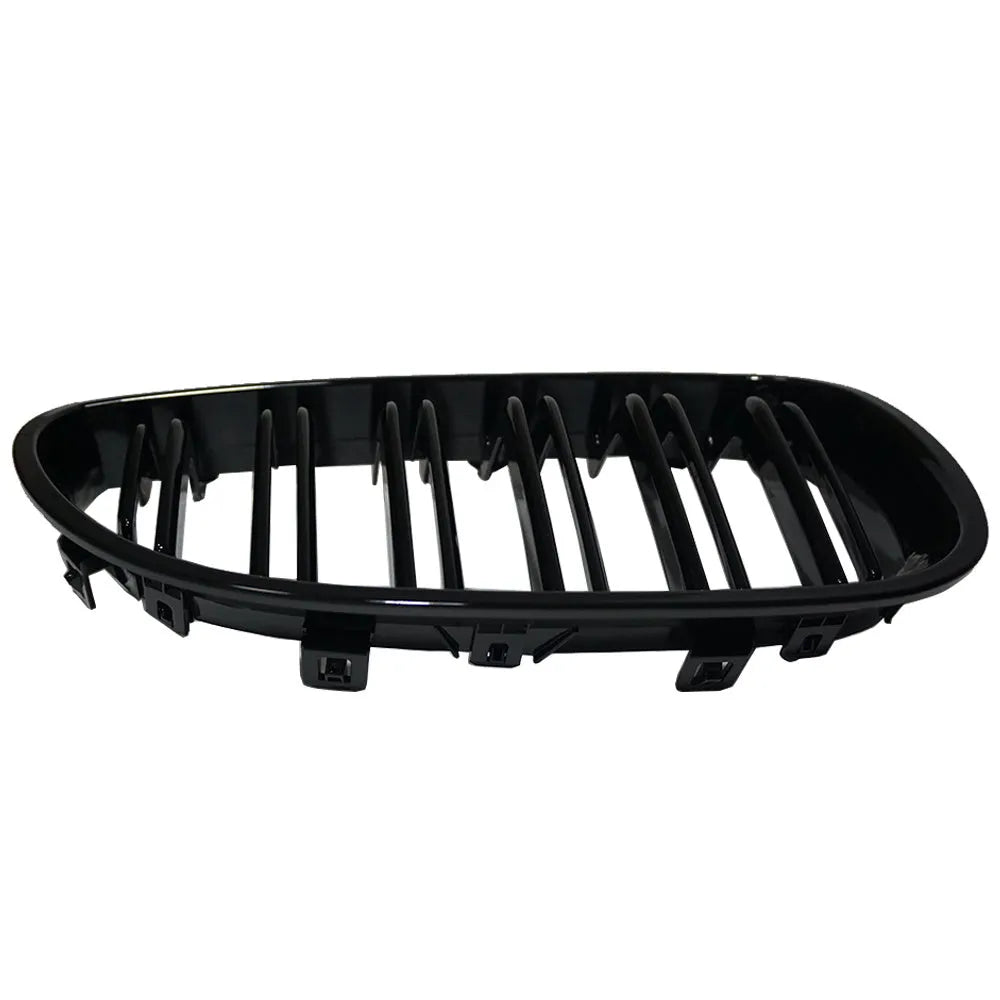 Set of two carbon fibre style ABS grilles for BMW 5-Series E60 E66 2004-2009 models