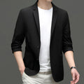 Men's thin ice silk sunscreen jacket, loose long sleeve, polyester lining, grey black navy khaki grey green