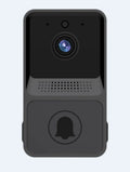 Z20 smart wireless doorbell black and gray with 480P camera, 100° lens, night vision and WiFi video intercom.