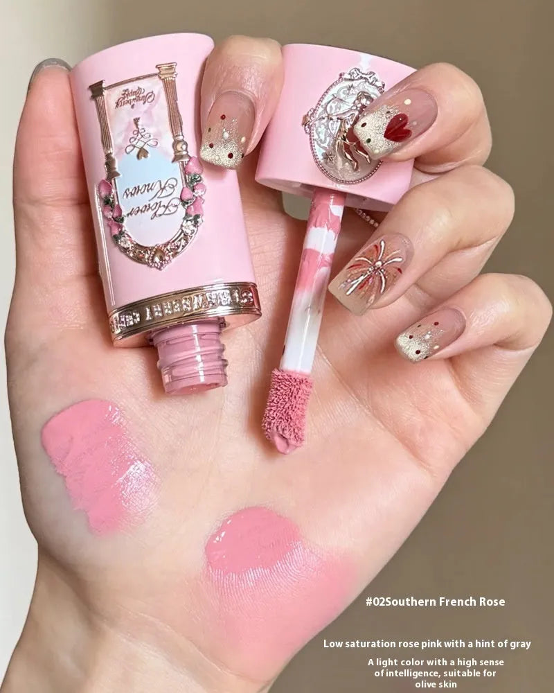 Strawberry Cupid Series Liquid Blush showing six colour options from Blush 01 to Blush 06