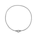 A sterling silver clavicle necklace for women with a choice of 50cm, 55cm, or 60cm chain lengths.