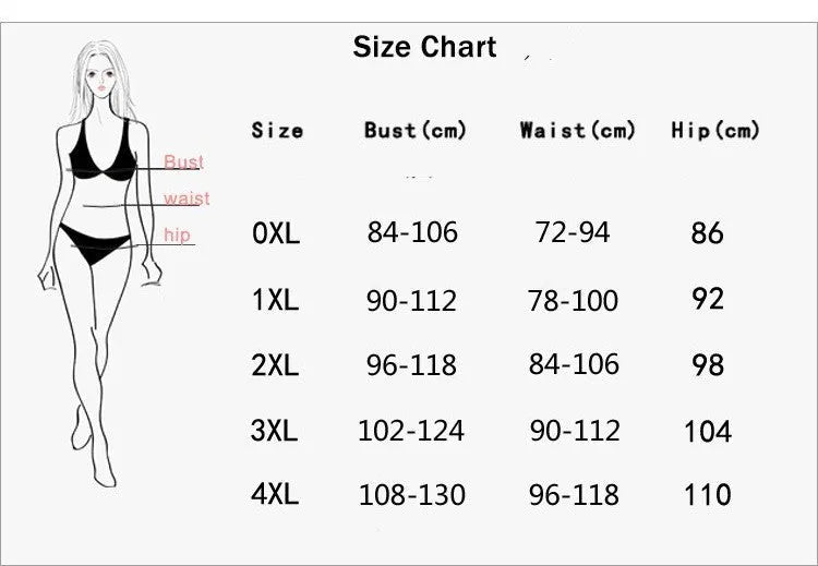 Women's floral print one-piece swimsuit in high-elasticity polyester, sizes 0XL to 4XL