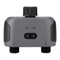 Bluetooth dual watering controller for mobile phone remote garden irrigation with hose connections