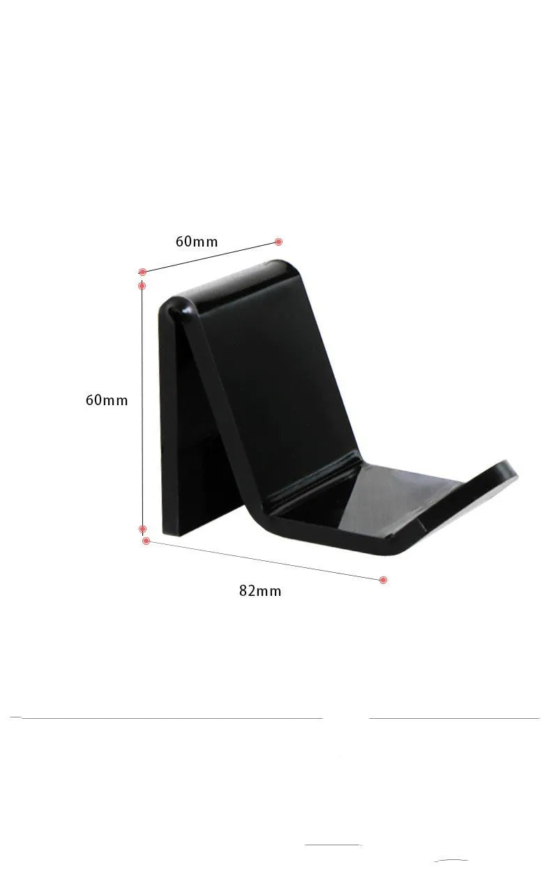 A universal game controller mounting bracket in a choice of black, white, or transparent colours.