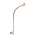 Wooden bird bed bell bracket for infant cot or bed, suitable for 0-3 years