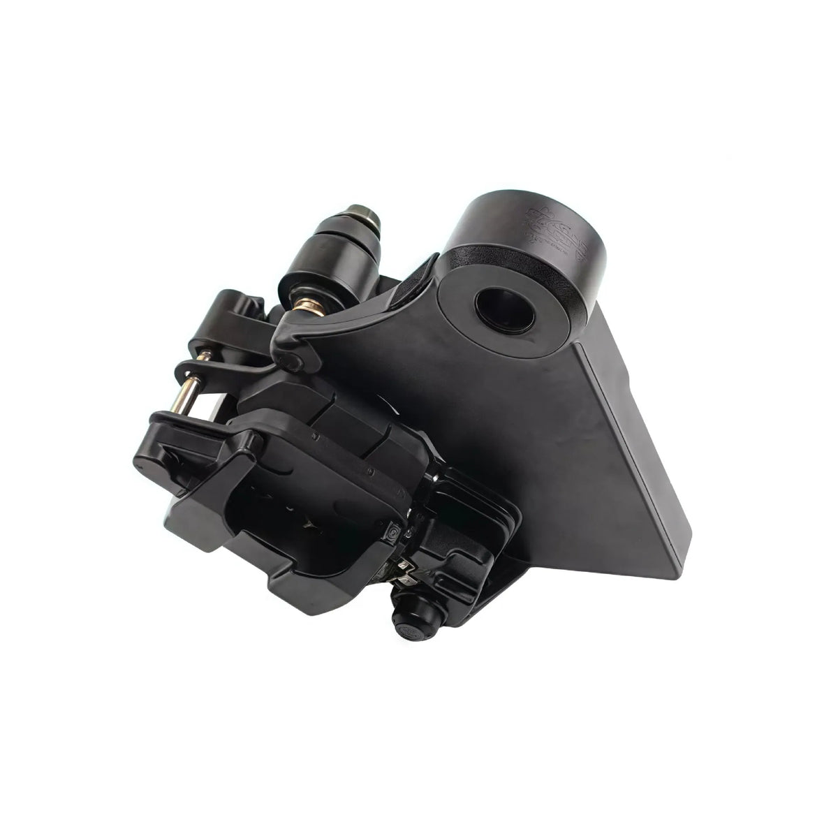 Motorcycle rear brake caliper for Italika 170z 200z 250z, aluminium brake part with 15020282 kn/c㎡ lining hardness