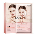 Water-sensitive collagen lotion facial mask box with 30ml sachets and 3 sheet masks for ladies