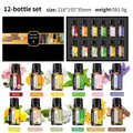 Boxed water-soluble aromatherapy essential oil sets in multiple quantity options